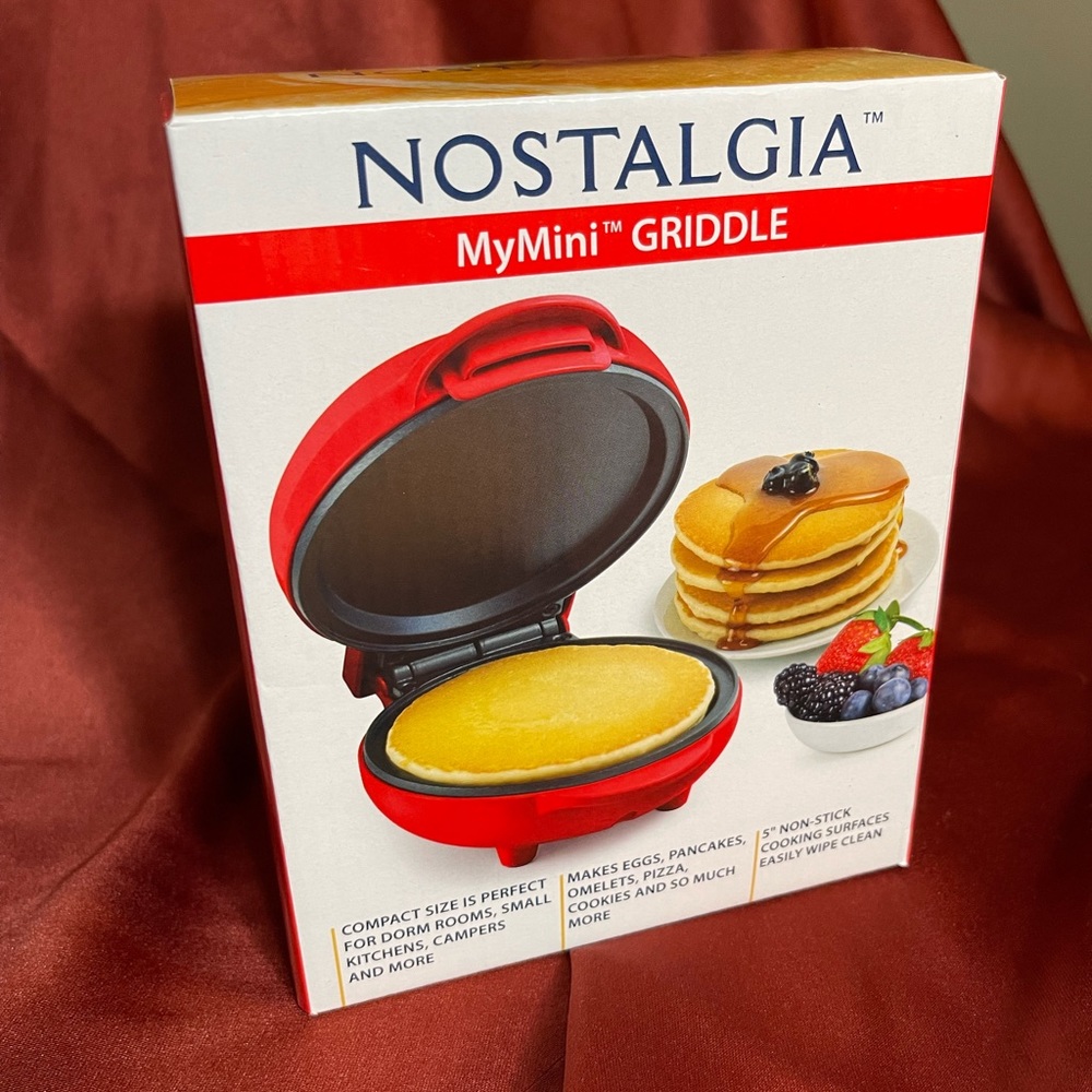 Nostalgia My Mini Griddle